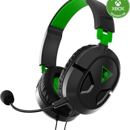Turtle Beach Recon 50 Wired Gaming Headset - Xbox Series X|S, Xbox One, PS5, PS4, PlayStation, Nintendo Switch, Mobile & PC with 3.5mm - Removable Mic, 40mm Speakers, In-line Controls – Black